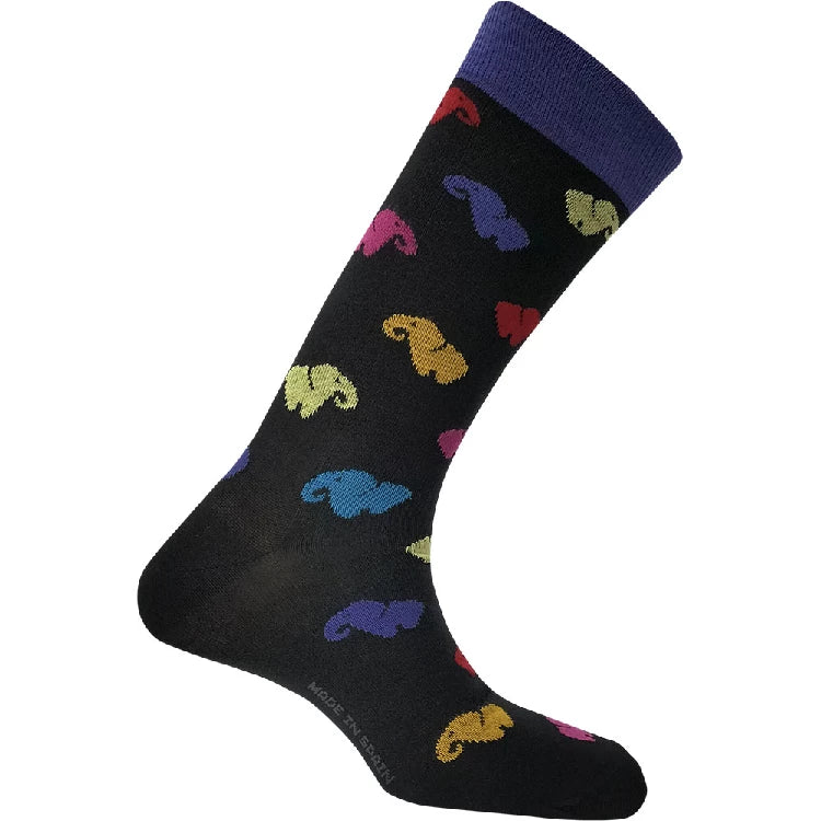 Calcetín elefantes colores para hombre
