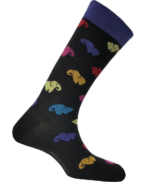 Calcetín elefantes colores para hombre