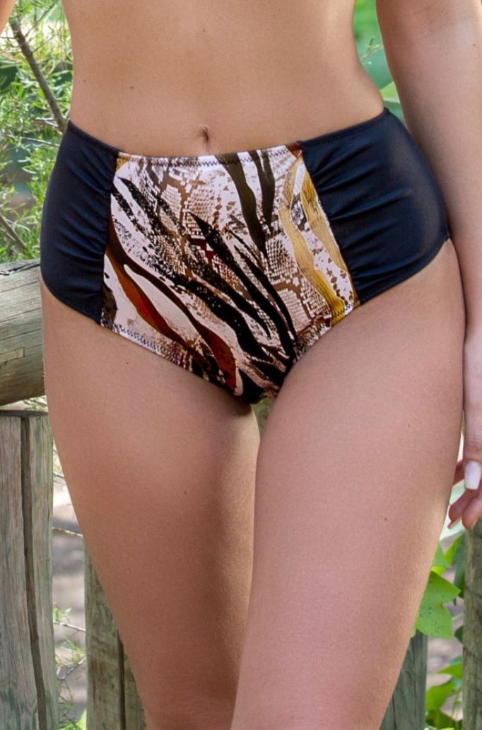 Braga alta animal print