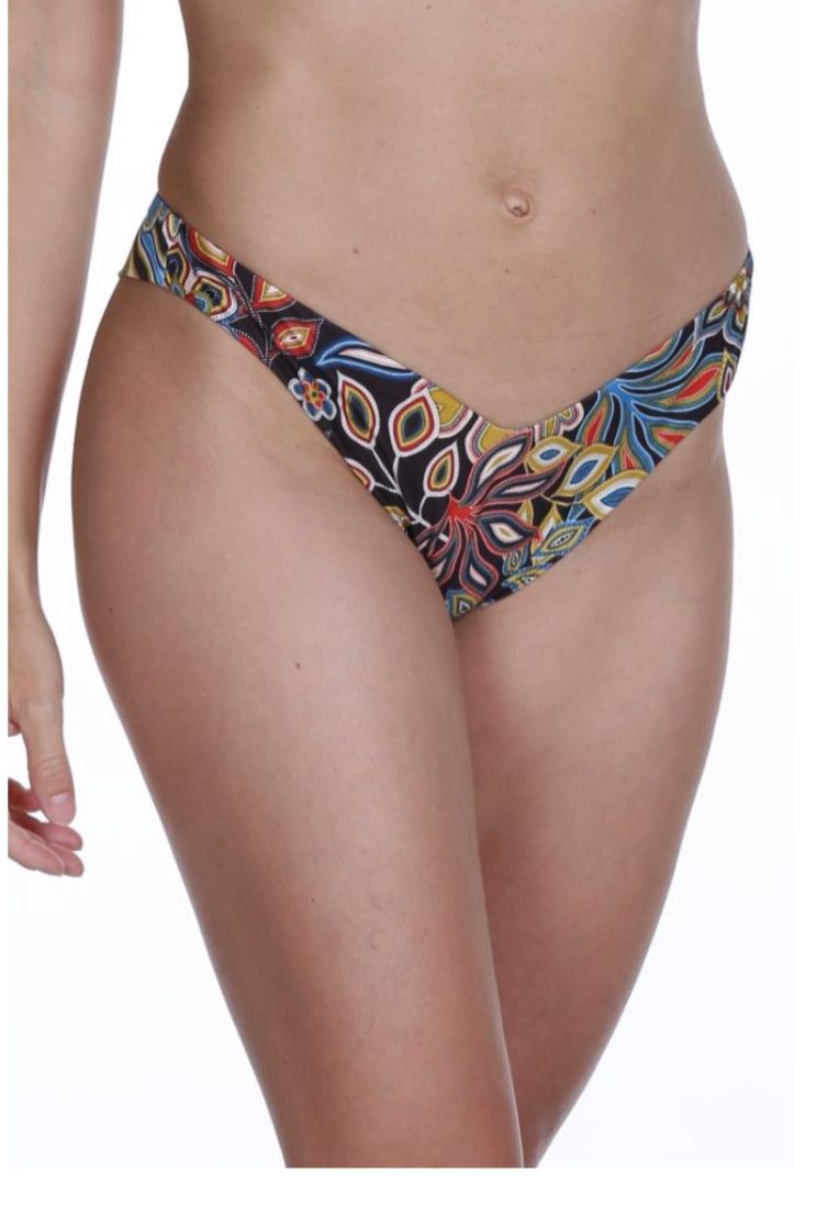Braga tanga floral